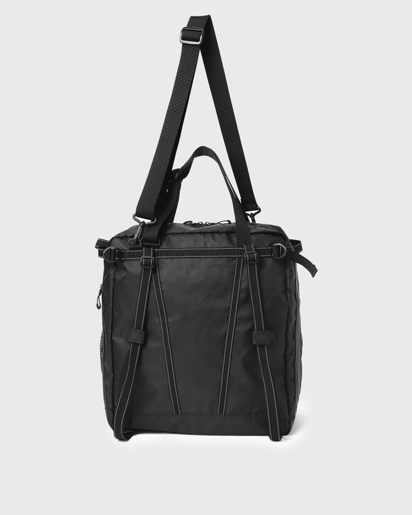 And Wander ECOPAK 30L 3way tote bag Black BLACK