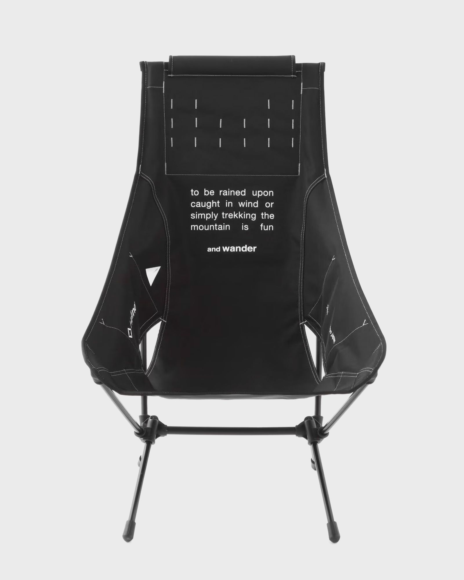 Helinox × and wander folding chair two