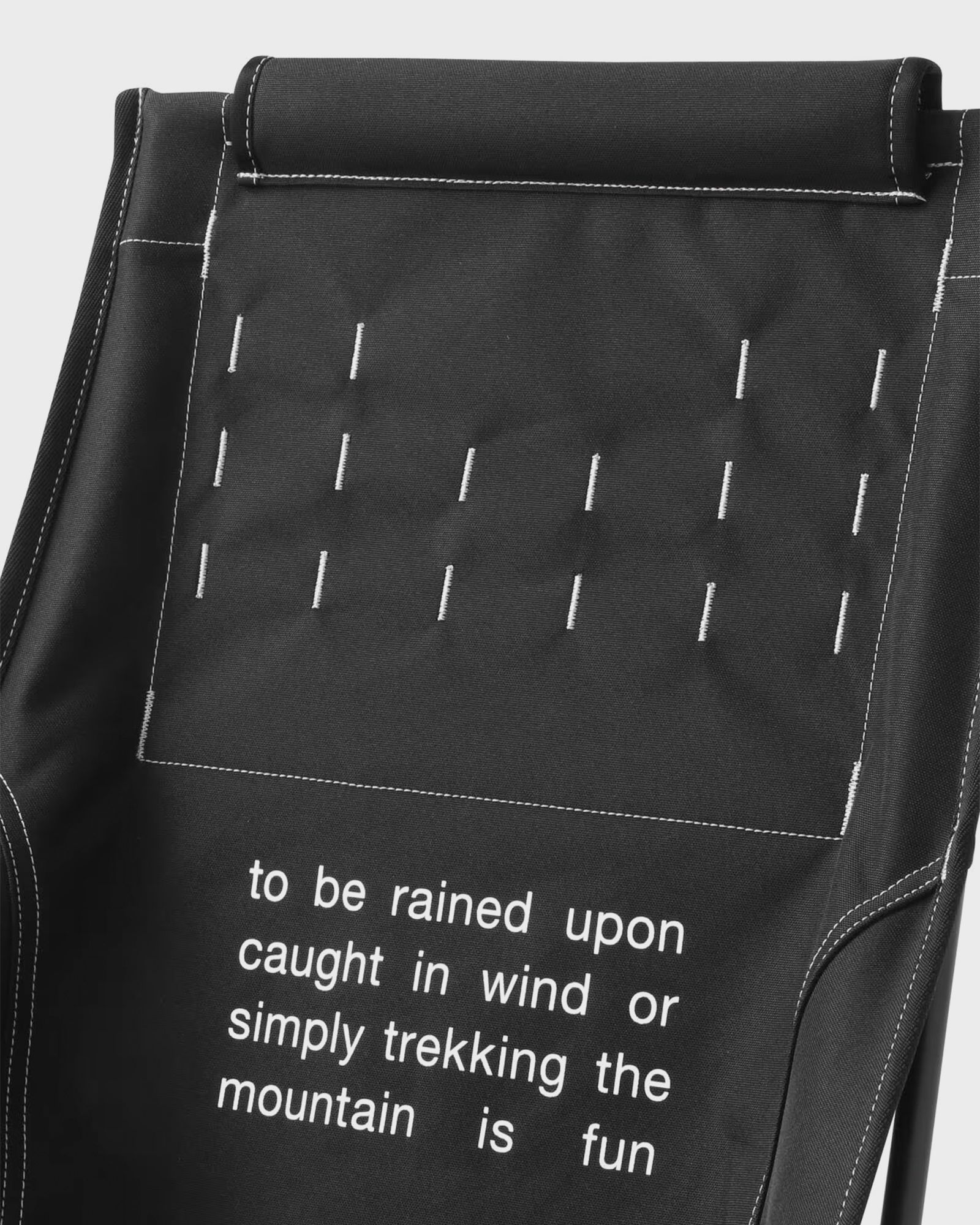 Helinox × and wander folding chair two