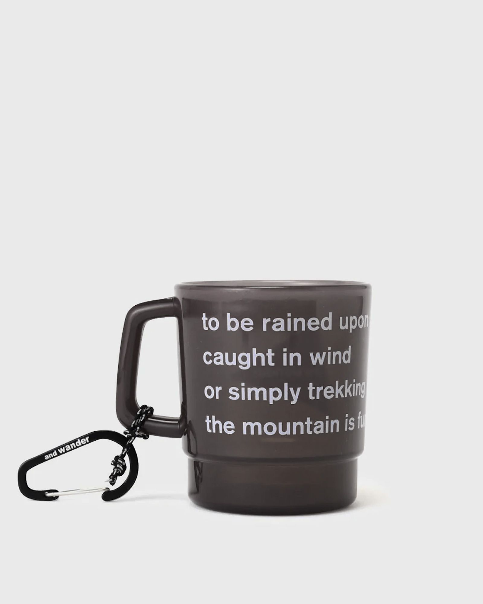 AND WANDER LOGO PP MUG