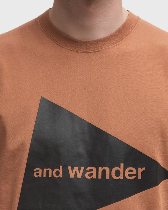 AND WANDER BIG LOGO TEE