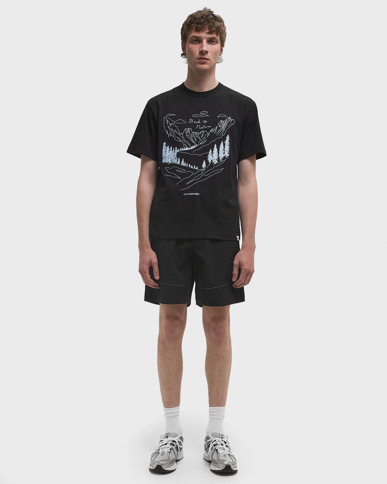 BACK TO NATURE PRINTED SS TEE