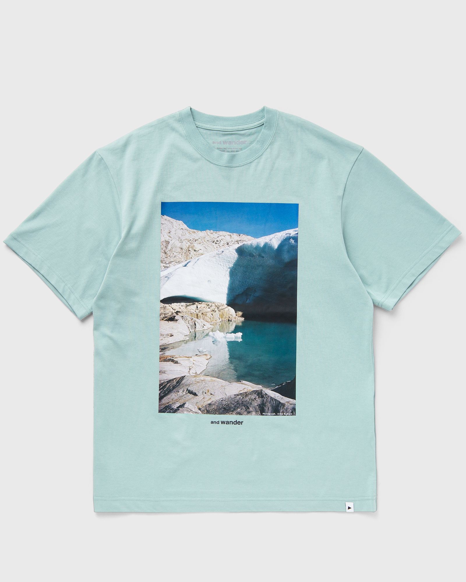 GLACIER PRINTED SS TEE