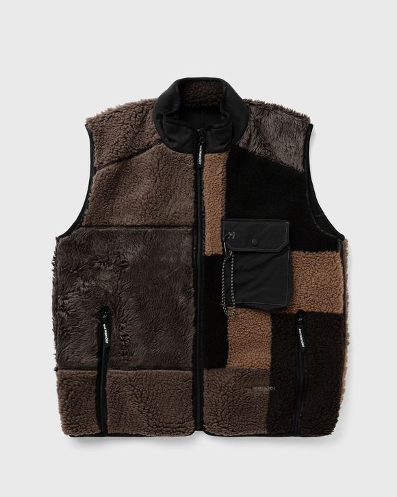 Mix boa vest