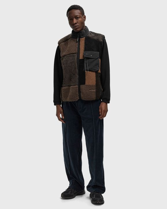 Mix boa vest