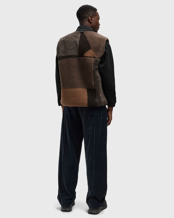 Mix boa vest