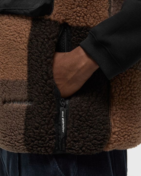 Mix boa vest