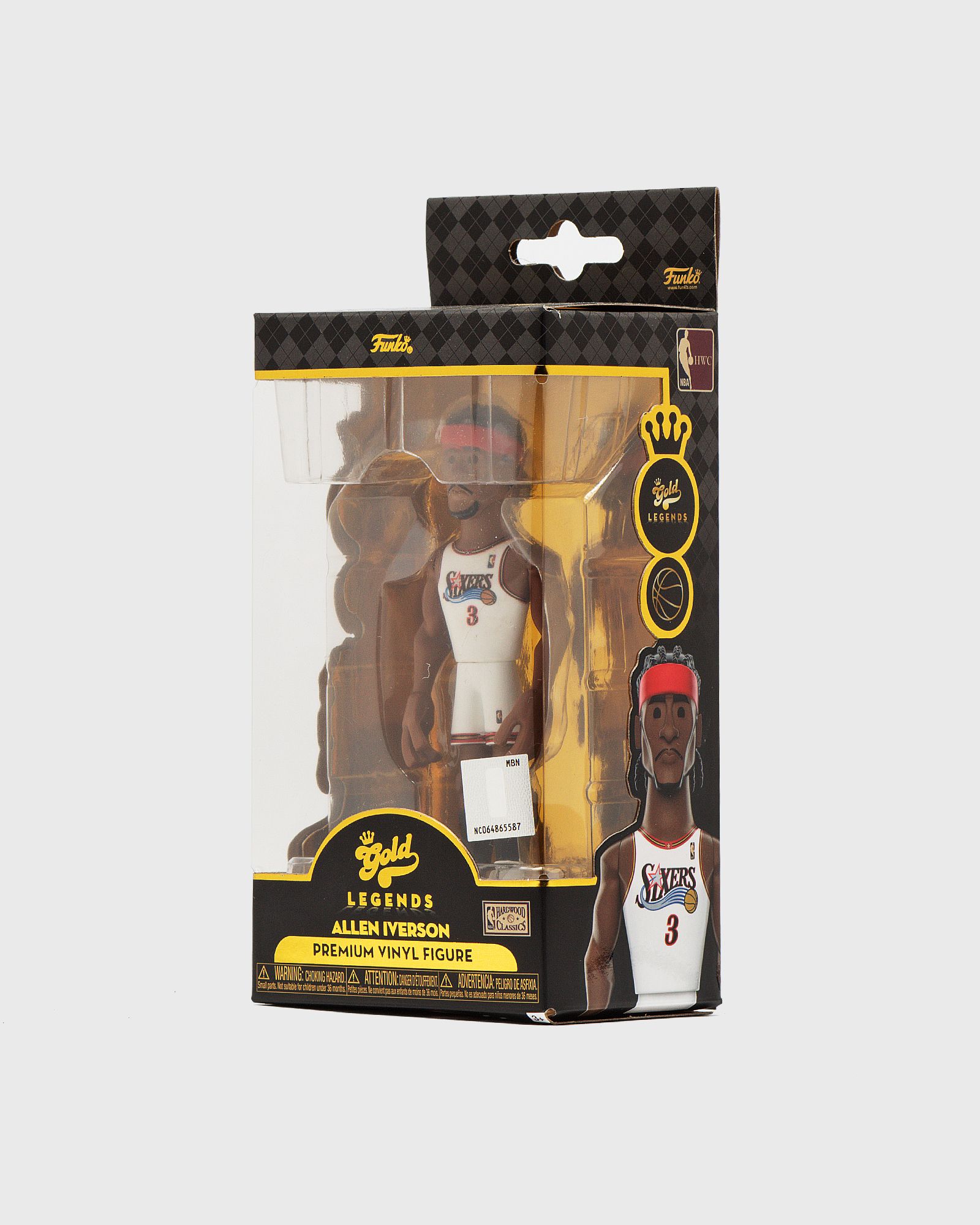 "Gold 5"" NBA - 76ers - Allen Iverson"