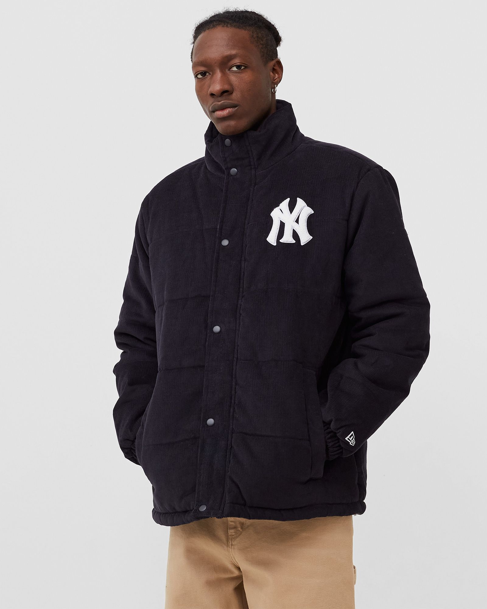 MLB CORD PUFFER JACKET NEYYAN  NVYWHI