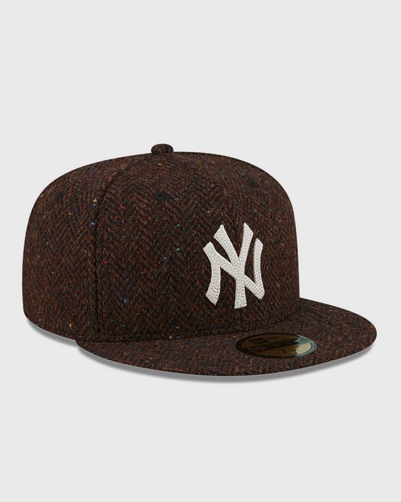 New Era New York Yankees Tweed 59FIFTY Cap - Brown - 7-1/8 - Men