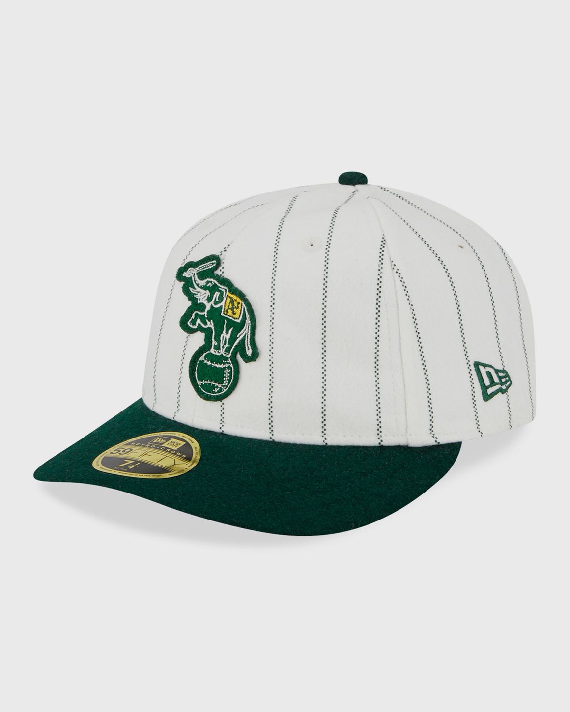 New Era MLB STRIPE 59FIFTY RC OAKLAND ATHLETICS Green/White