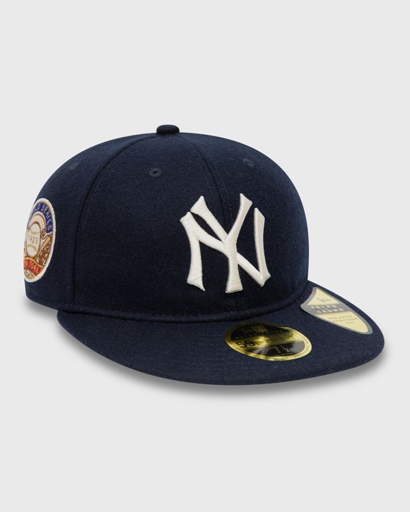 New Era Flat Brim 59FIFTY Throwback Cord New York Yankees MLB Navy