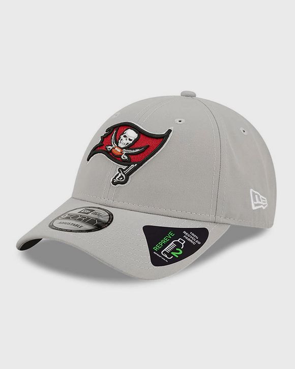 Men's New Era Red/White Tampa Bay Buccaneers Team Title Trucker 9FORTY  Snapback Hat