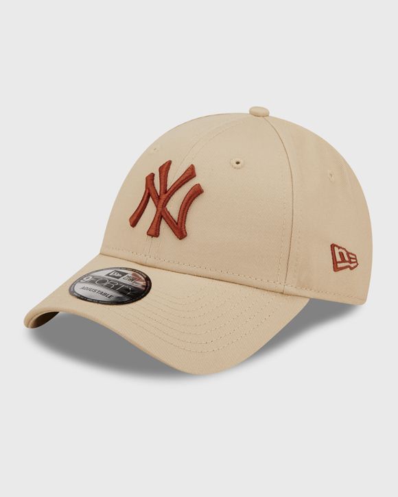 New York Yankees Womens League Essential 9FORTY Beige/Beige