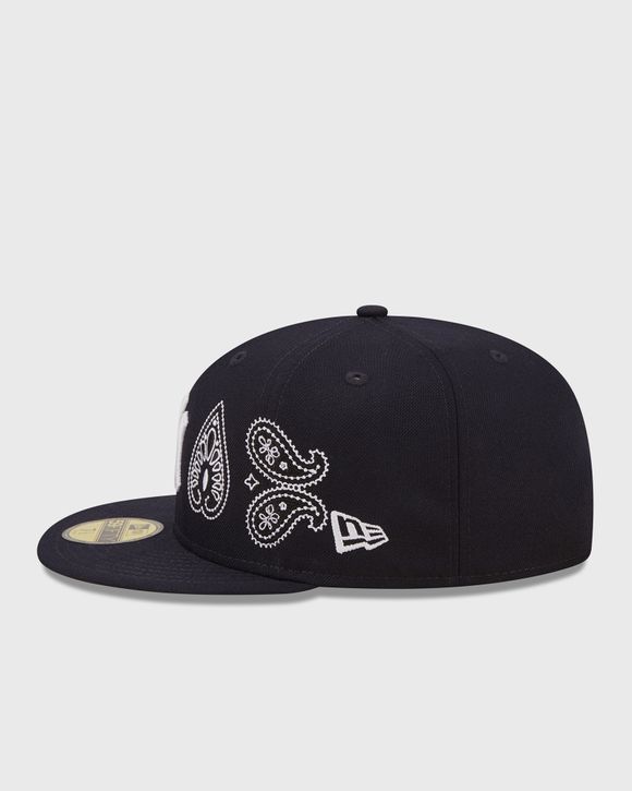 Brooklyn Nets PAISLEY ELEMENTS Black Fitted Hat by New Era