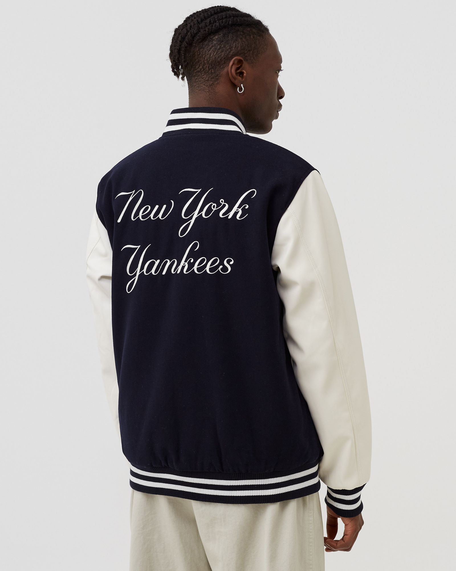MLB WORDMARK VARSITY JACKET NEW YORK YANKEES