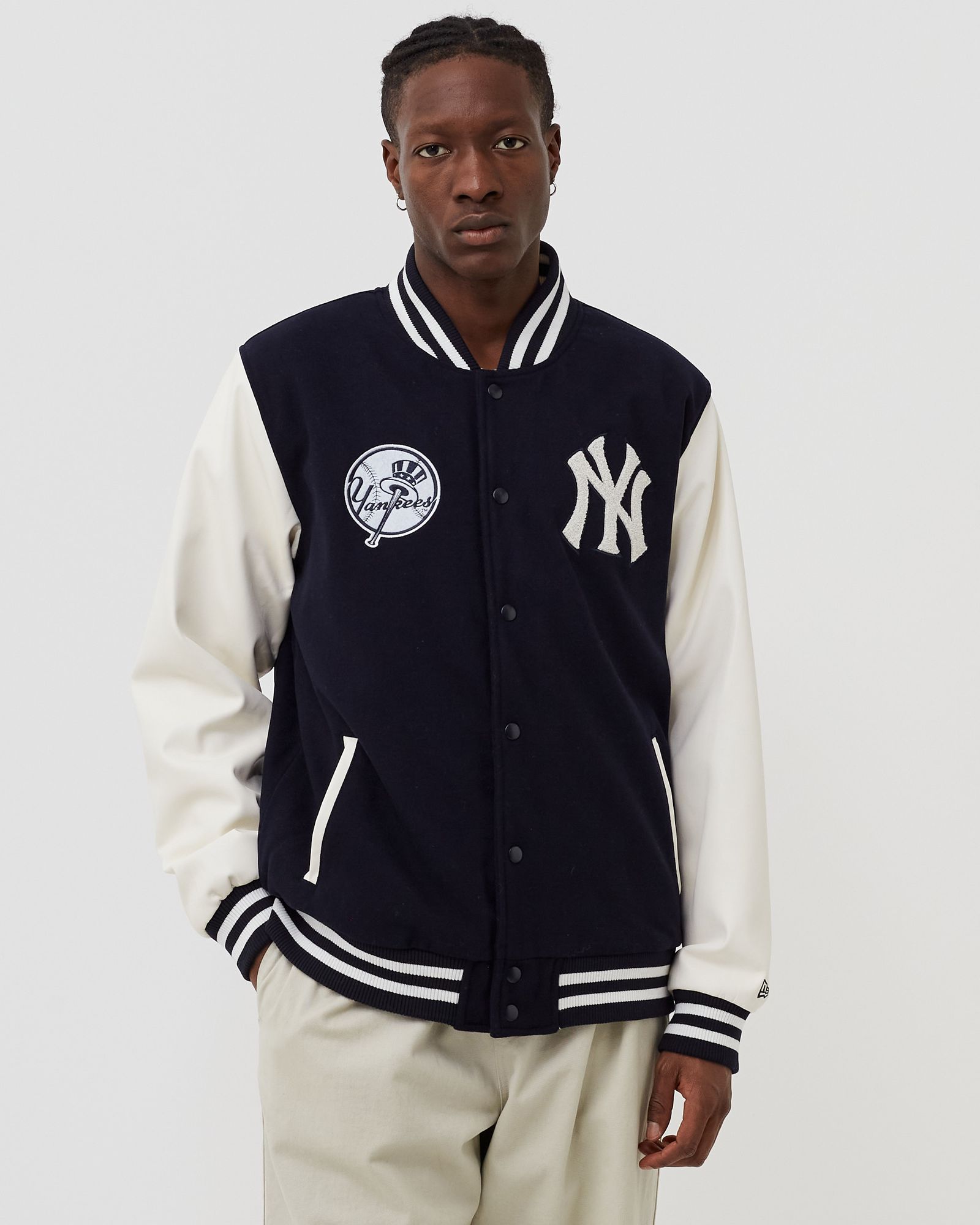 MLB WORDMARK VARSITY JACKET NEW YORK YANKEES