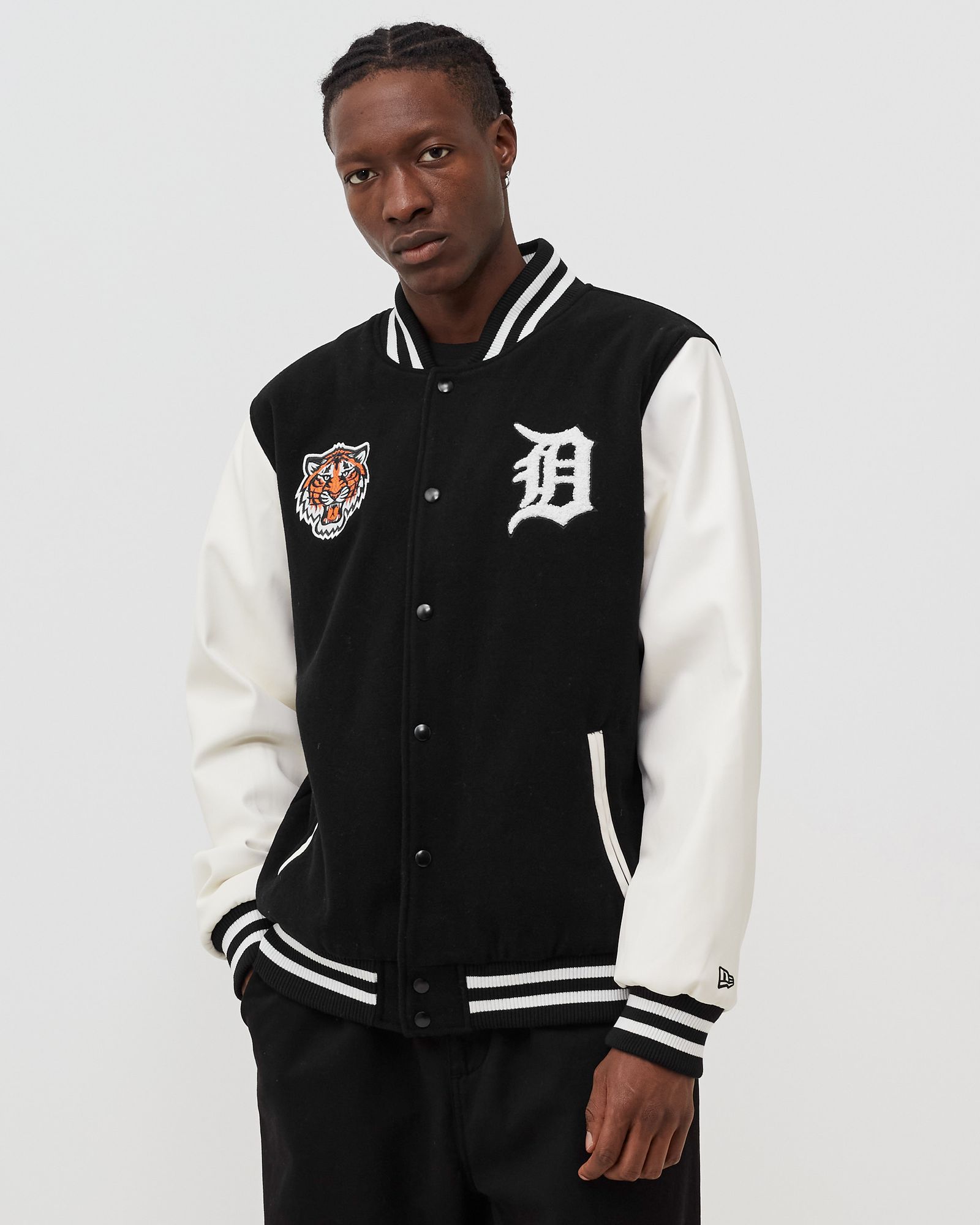 MLB WORDMARK VARSITY JACKET DETROIT TIGERS