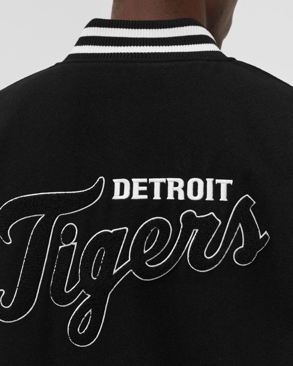 Detroit Tigers MLB Blue and White Letterman Jacket