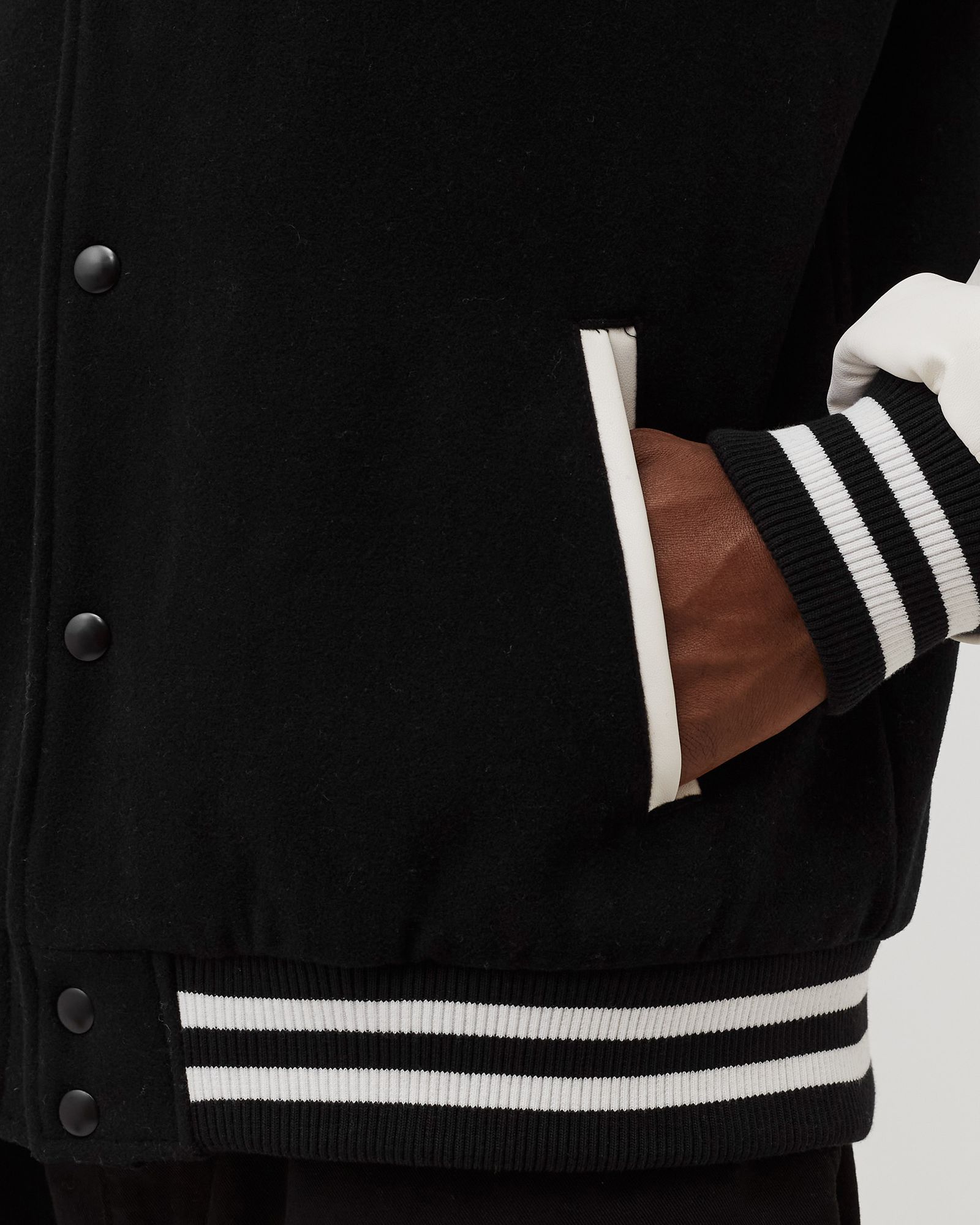 MLB WORDMARK VARSITY JACKET DETROIT TIGERS