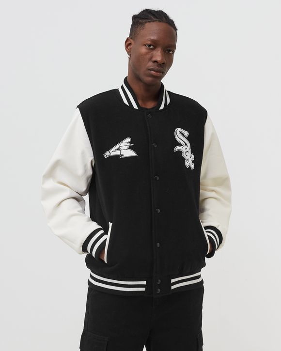 MLB WORDMARK VARSITY JACKET CHICAGO WHITE SOX