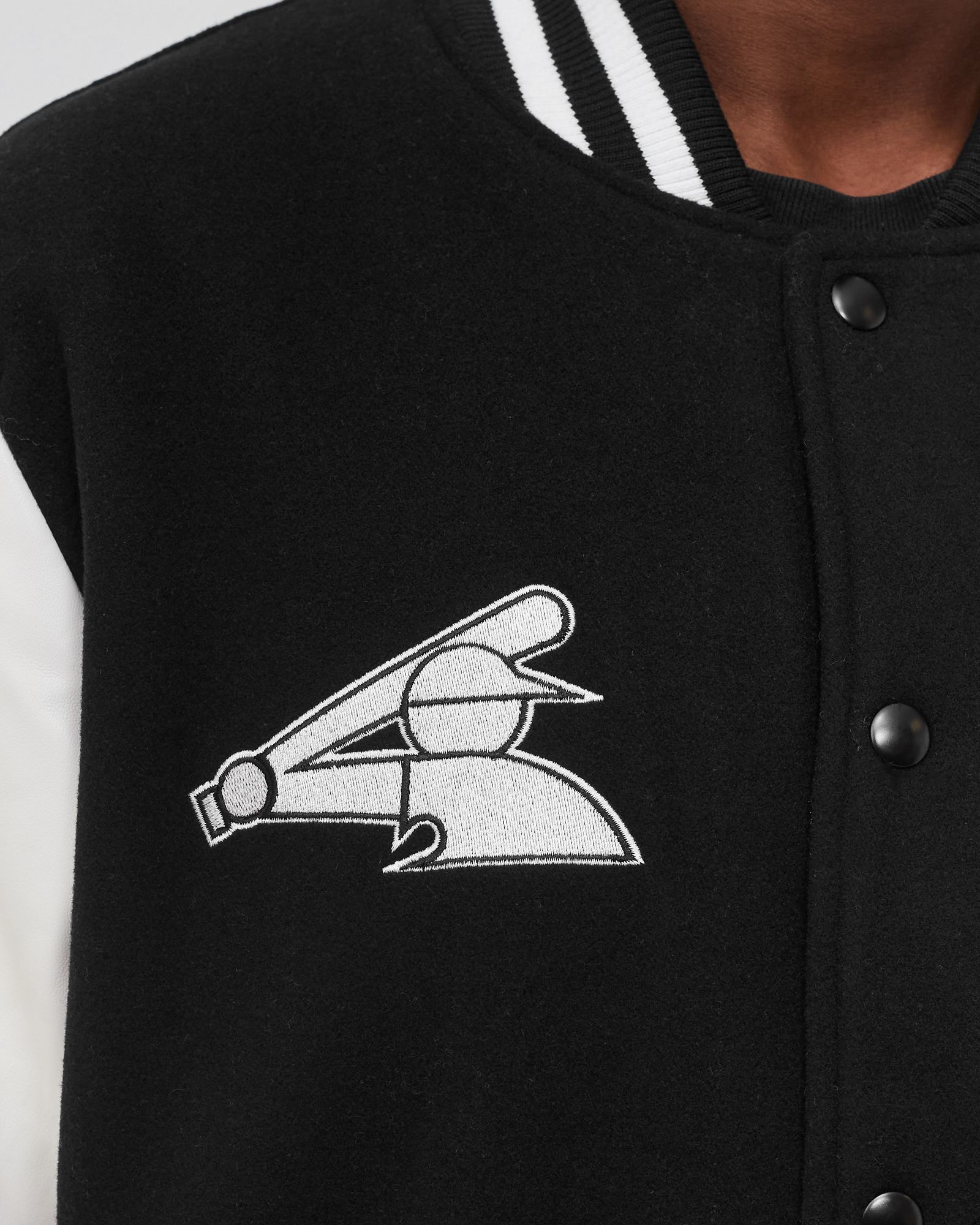 MLB WORDMARK VARSITY JACKET CHICAGO WHITE SOX