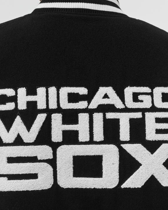 MLB WORDMARK VARSITY JACKET CHICAGO WHITE SOX