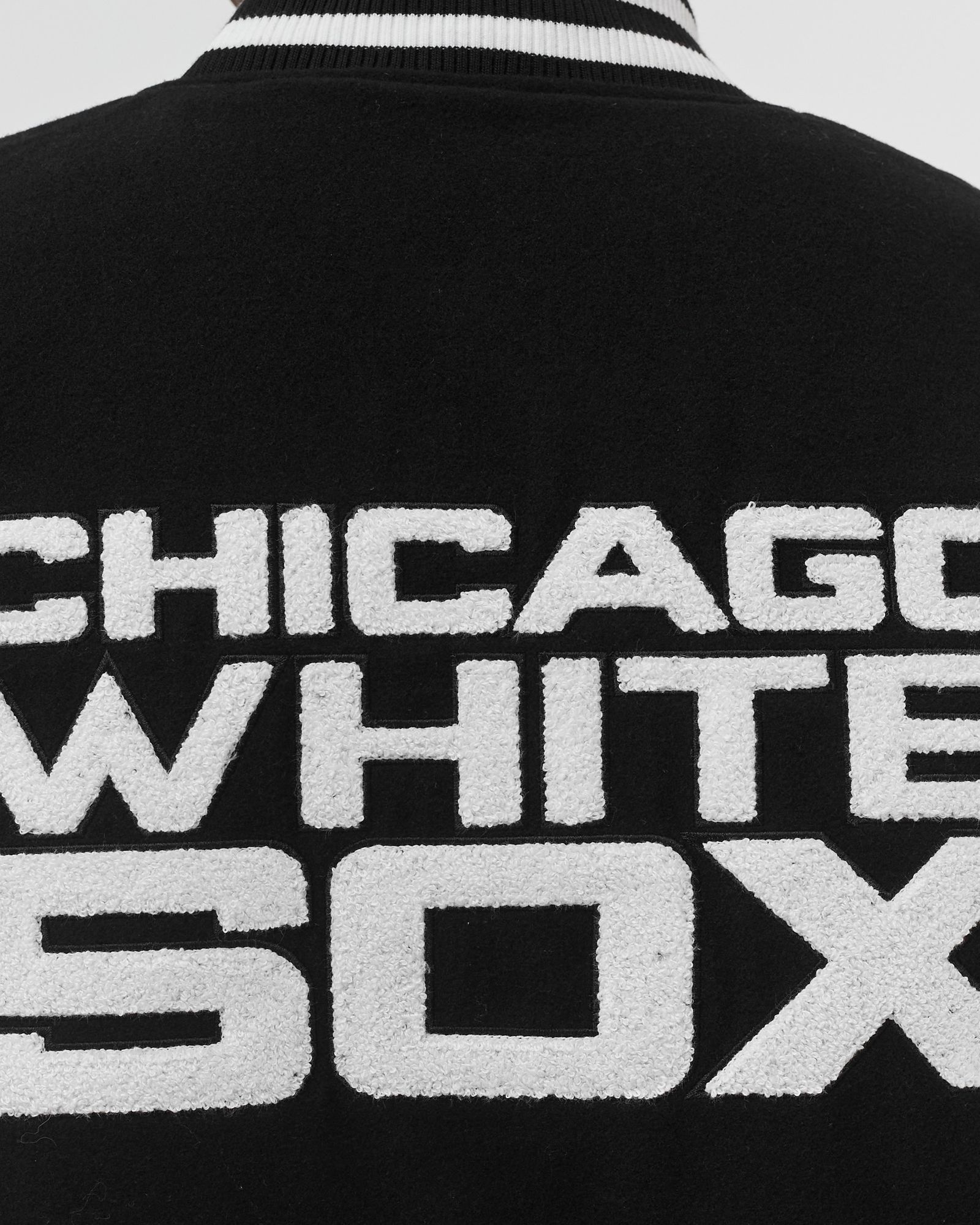 MLB WORDMARK VARSITY JACKET CHICAGO WHITE SOX