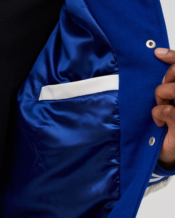 MLB WORDMARK VARSITY JACKET NEW YORK METS