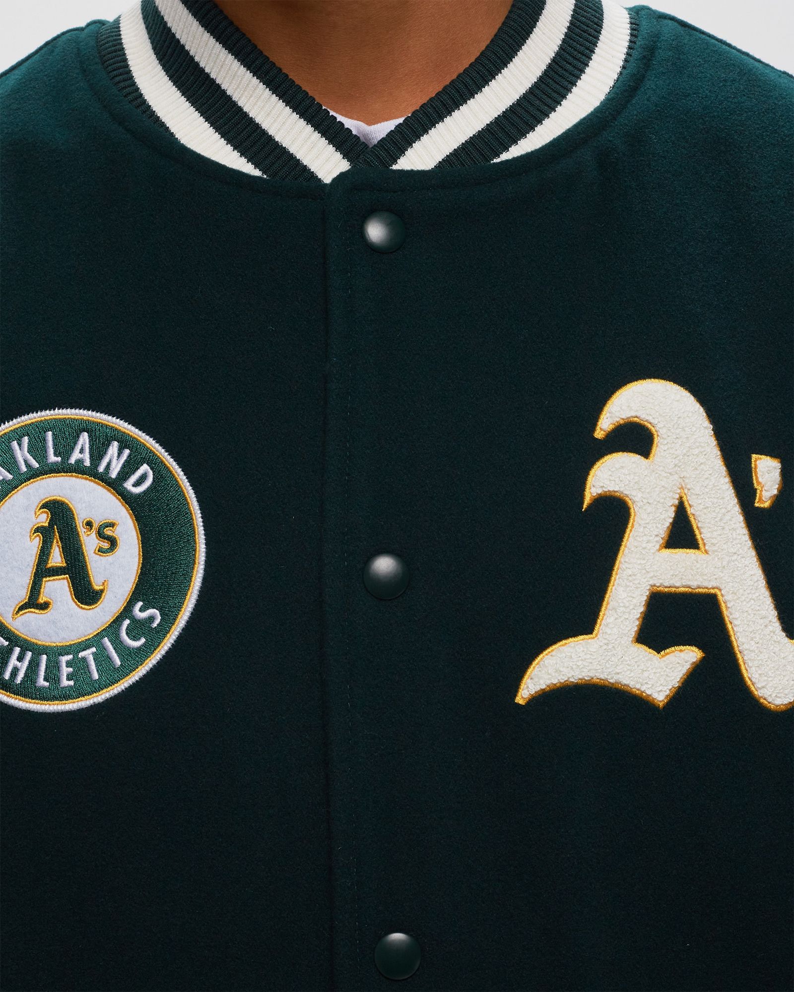 HERITAGE VARSITY JACKET OAKLAND ATHLETICS