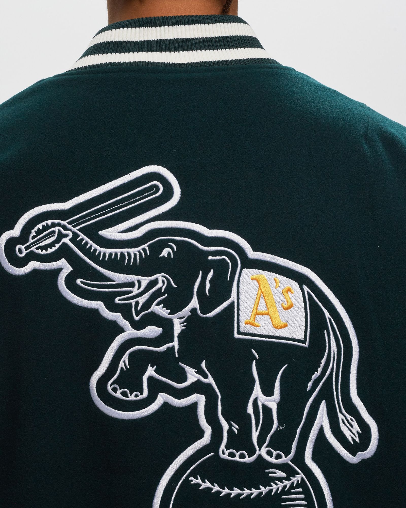 HERITAGE VARSITY JACKET OAKLAND ATHLETICS