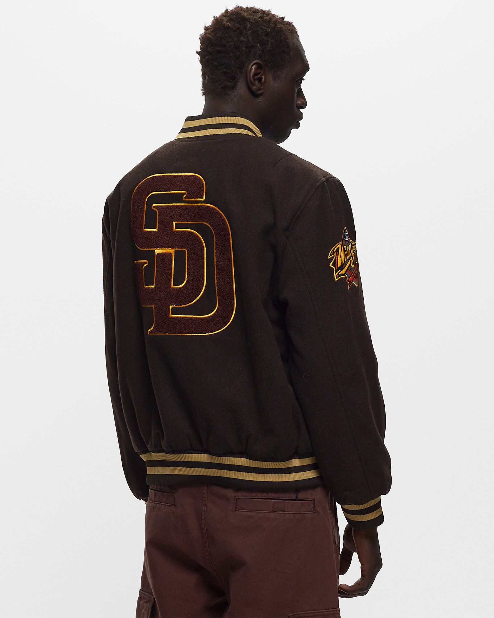 MLB PATCH VARSITY JACKET SAN DIEGO PADRES