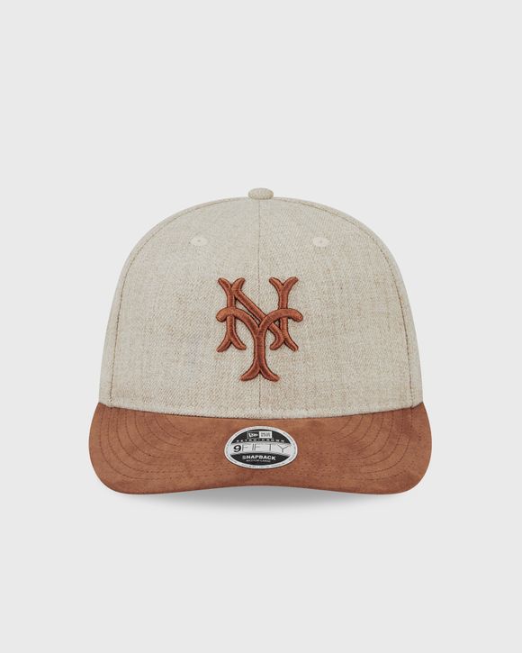 New Era MLB TWO TONE MARL 9FIFTY RC NEW YORK METS Brown/Beige | BSTN Store