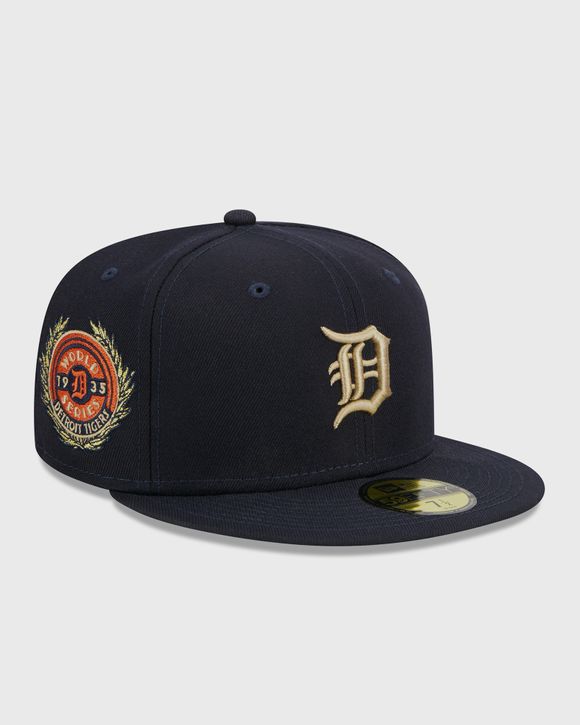 Detroit Tigers Hat Baseball Cap Fitted 7 5/8 Mitchell & Ness White MLB  Retro Men