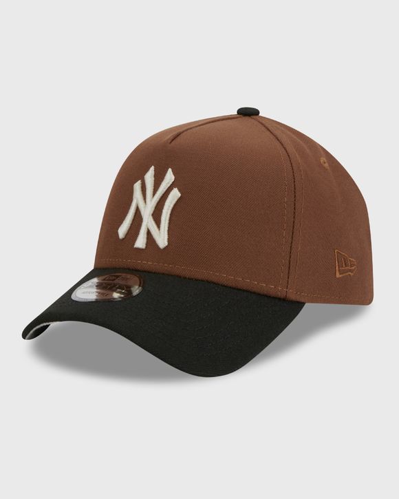 New Era 9Forty NY cap in sky blue cord