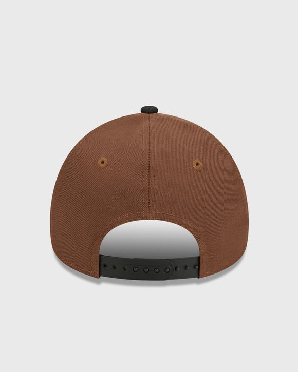 Men's New Era Brown York Yankees Harvest A-Frame 9FORTY Adjustable Hat