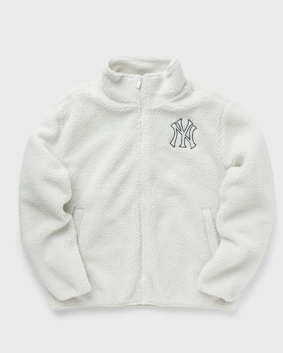 New Era MLB SHERPA JACKET NEW YORK YANKEES White