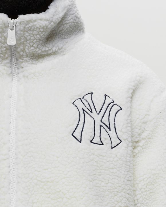 MLB NY Fleece Wool Mini Bag White