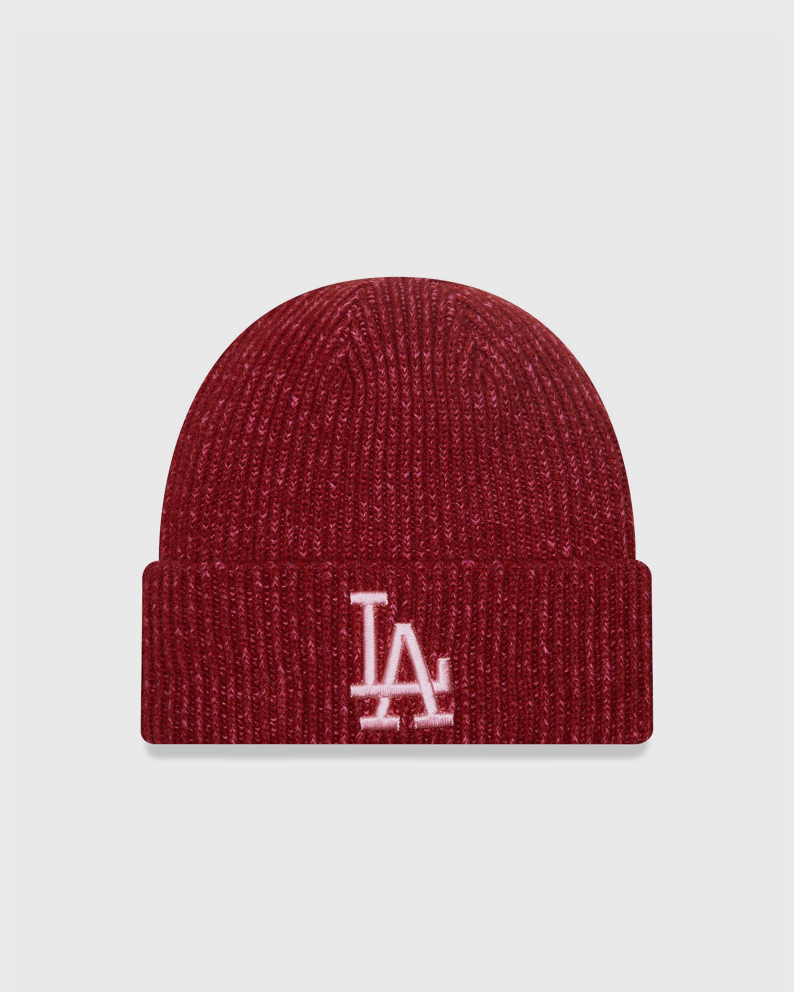 New Era - marl wide cuff beanie los angeles dodgers men beanies red in größe:one size