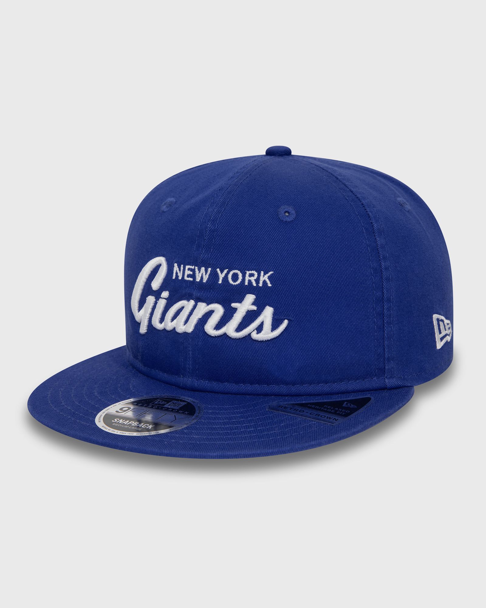 New Era - nfl retro 9fifty new york giants bry men caps blue in größe:m/l