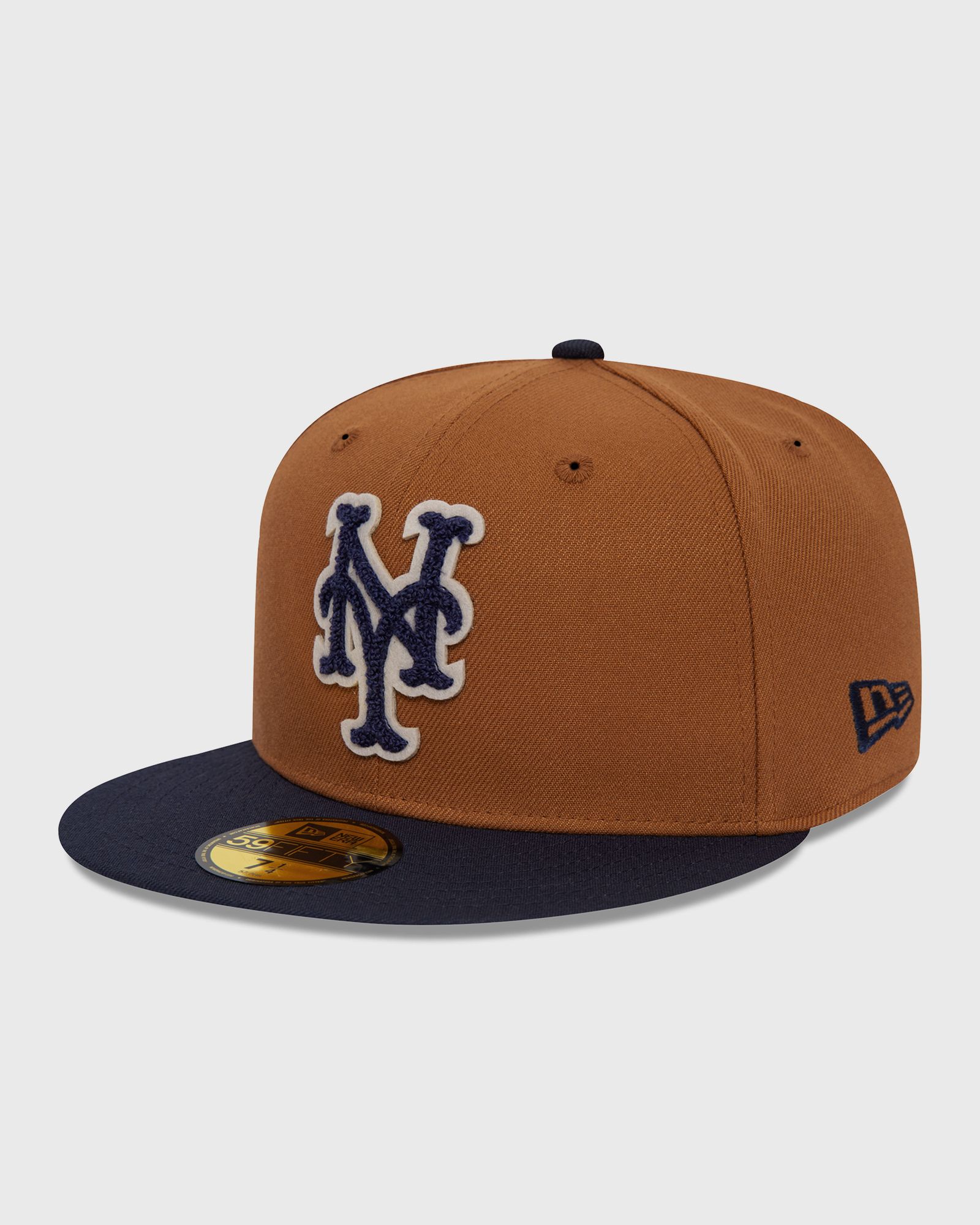 New Era - boucle 59fifty new york mets men caps brown in größe:8