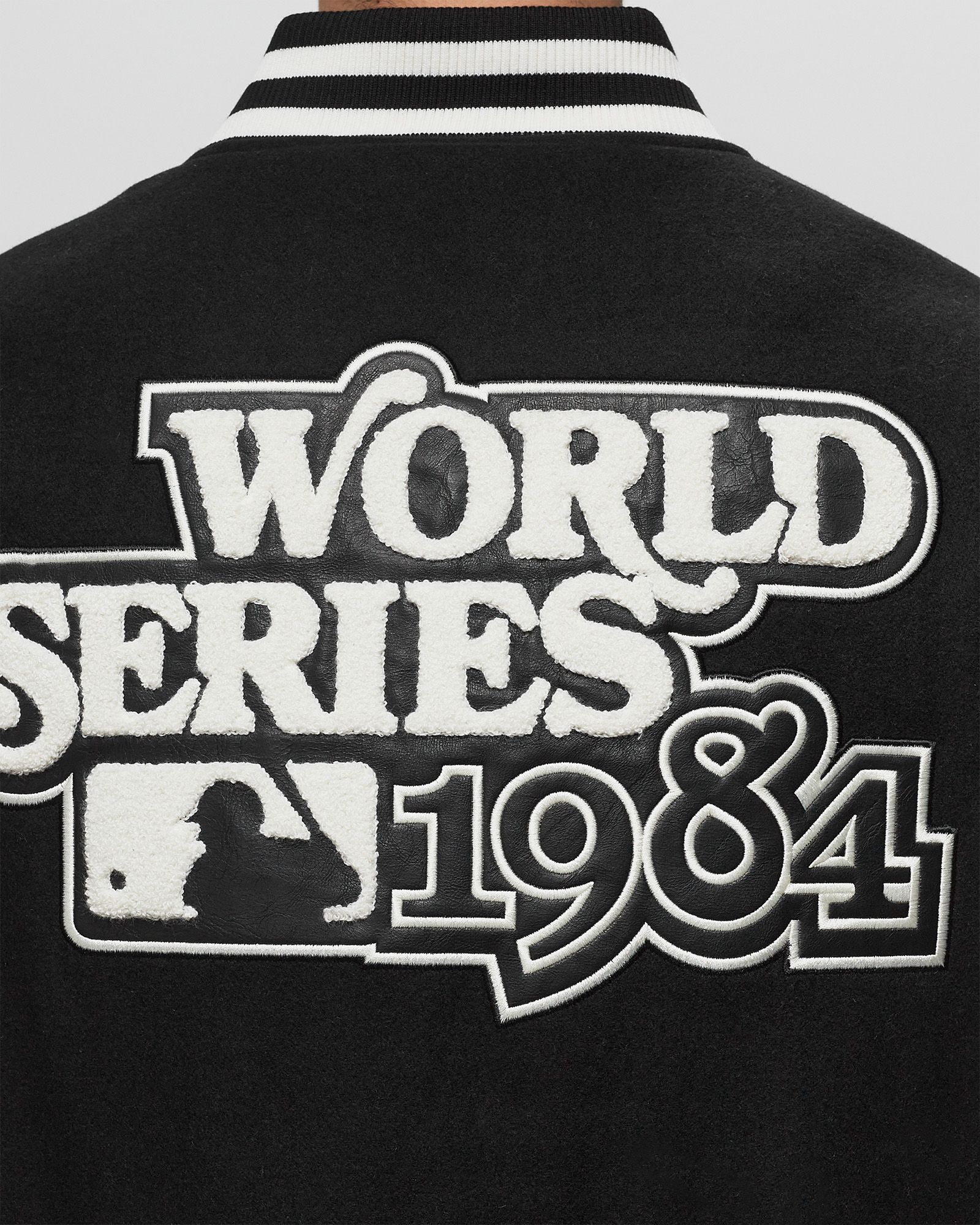 MLB WRLD SRIES VARSITY JKT DETTIG BLKOFW