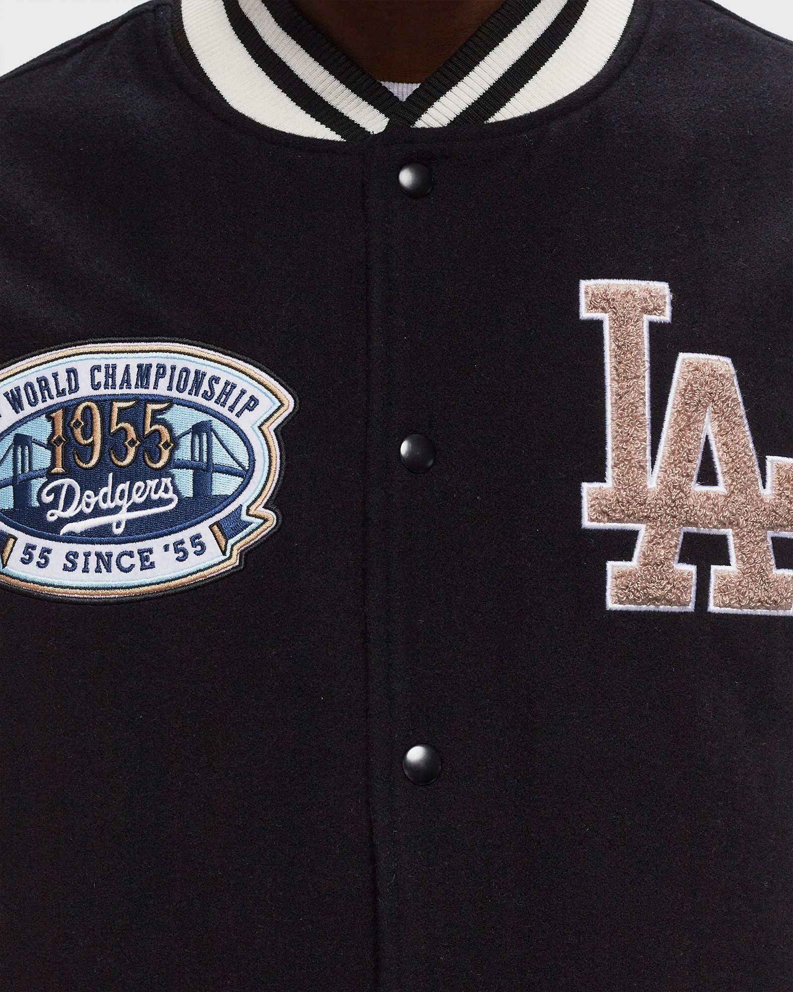 MLB PATCH VRSITY JCKT LOS ANGELES DODGERS