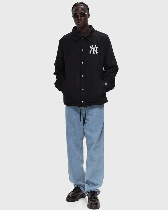 New Era MLB WOOL COACHES JACKET NEW YORK YANKEES Black BSTN Store