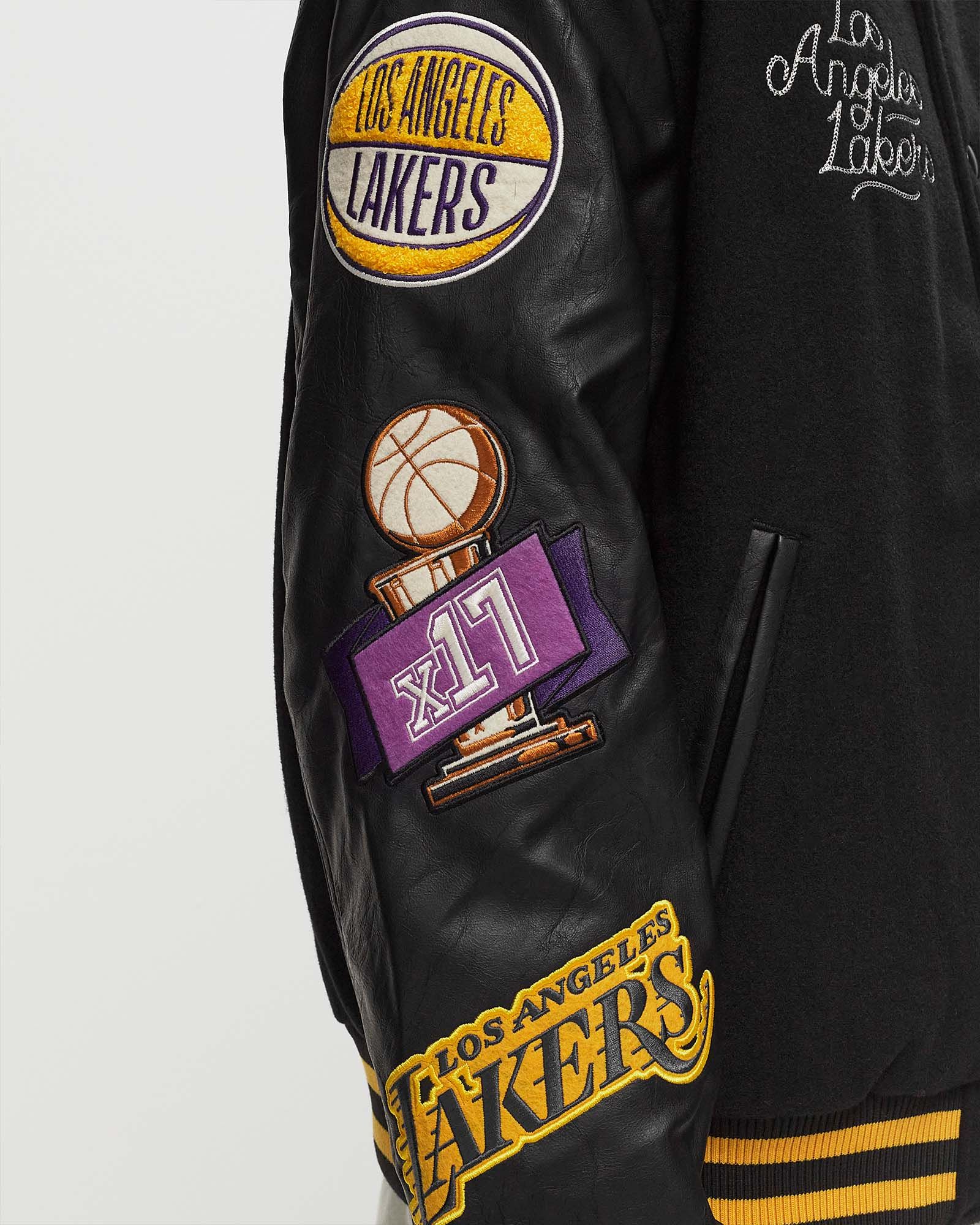 NBA PATCH VARSITY JCKT LOS ANGELES LAKERS