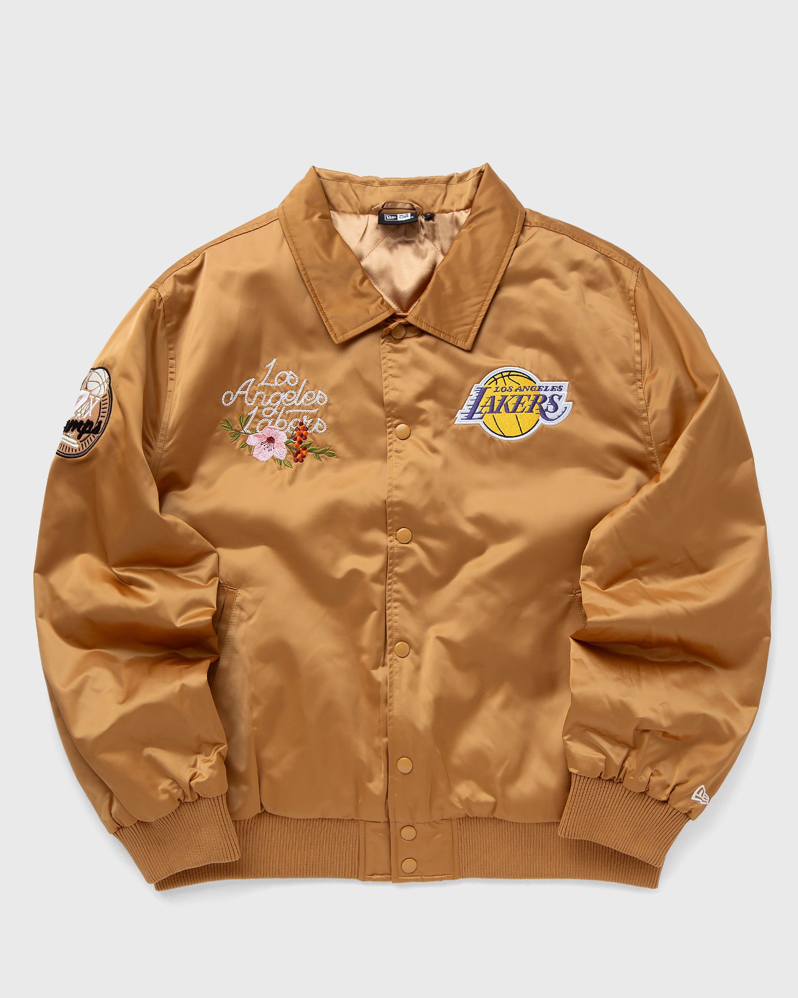NBA FLORAL SATIN JACKET LOS ANGELES LAKERS