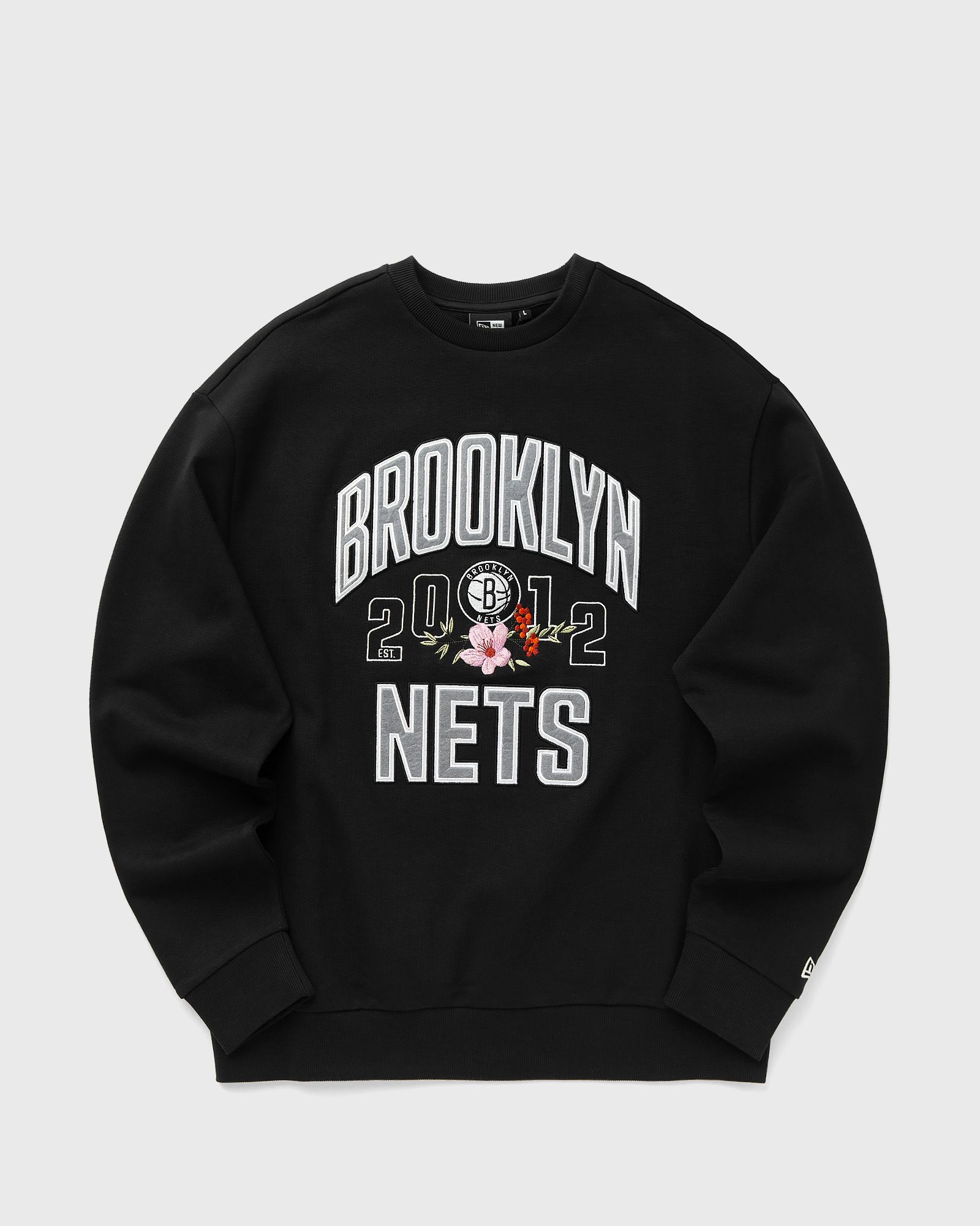 NBA FLORAL OS CREW BROOKLYN NETS