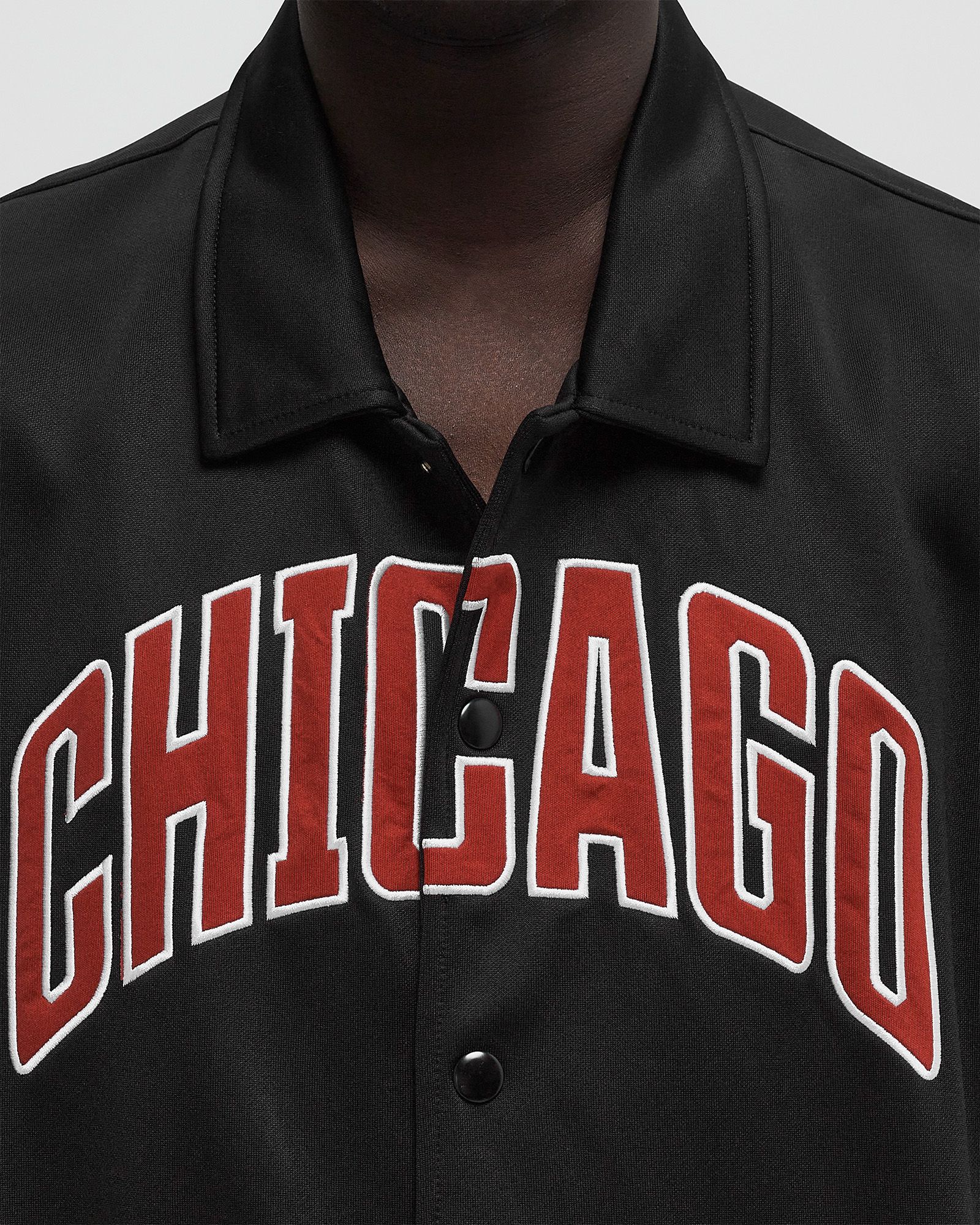 NBA SNAP BUTTON SHIRT CHICAGO BULLS