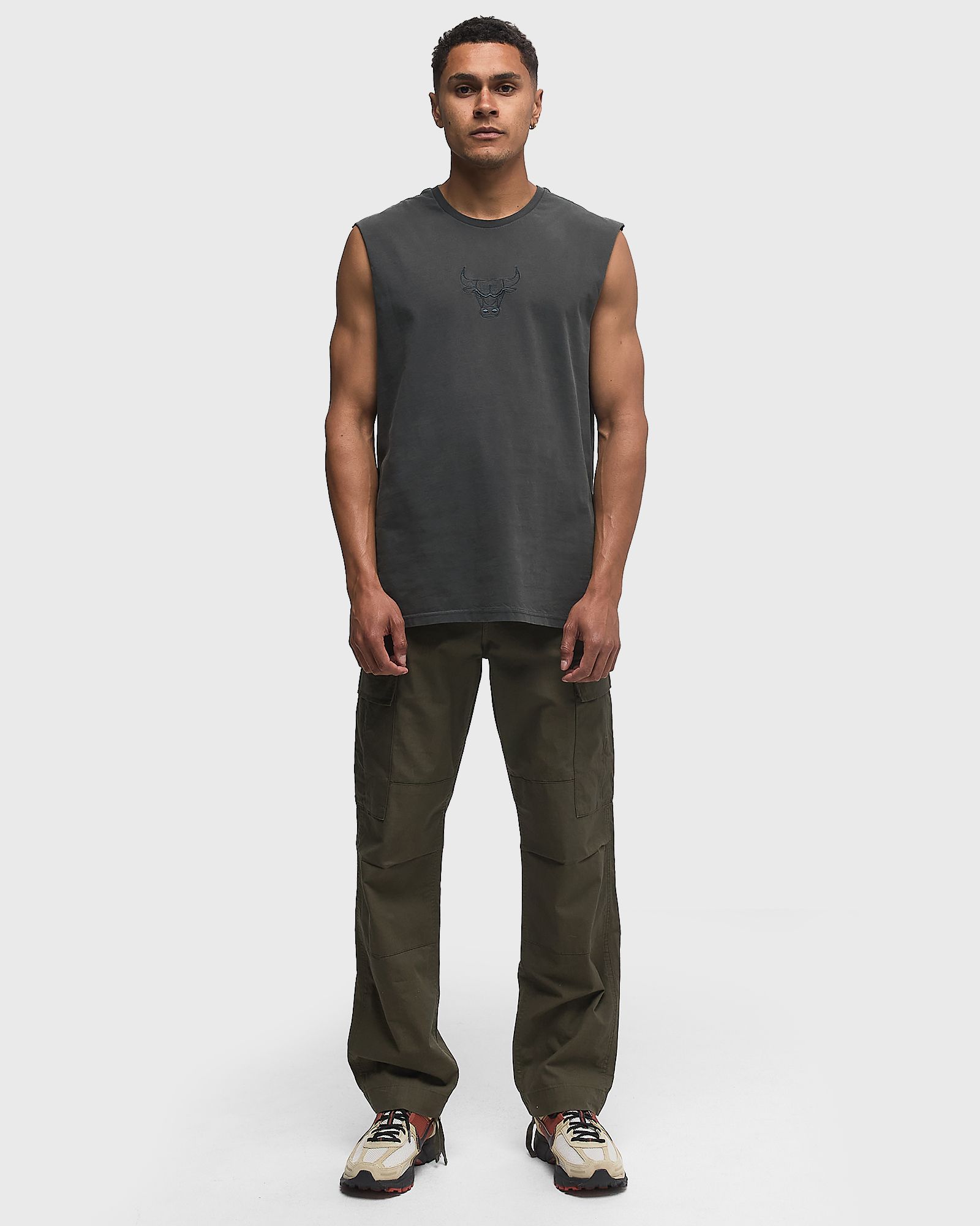 NBA WASHED SLEEVELESS TEE CHICAGO BULLS