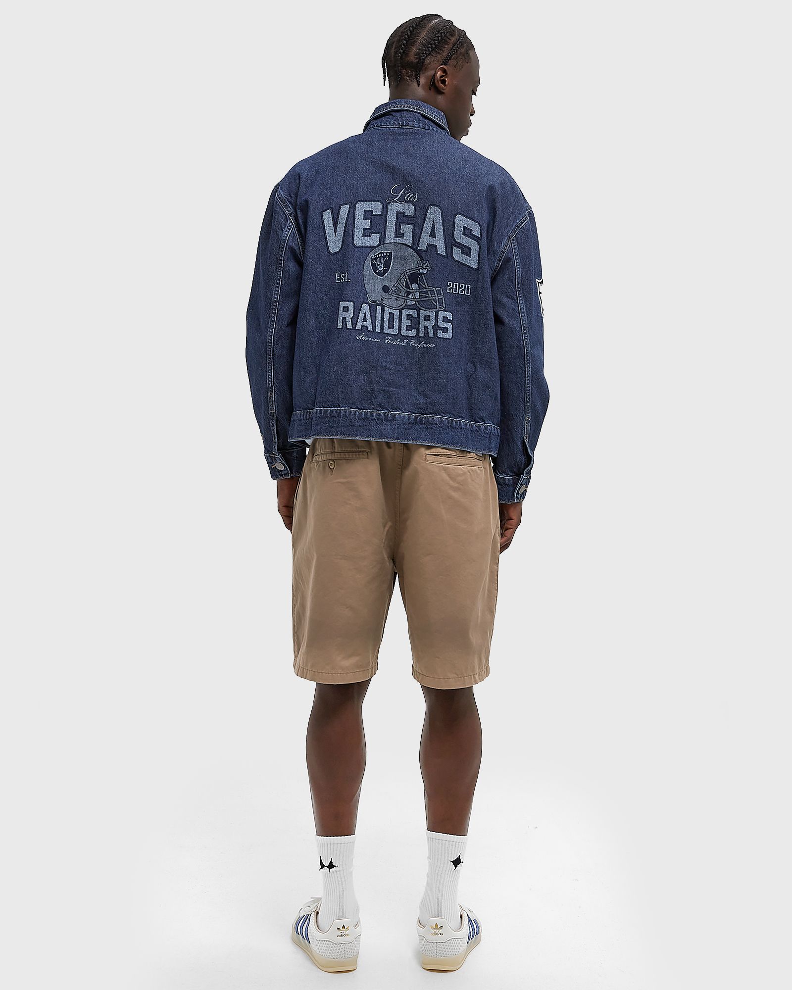 NFL DENIM JACKET LAS VEGAS RAIDERS